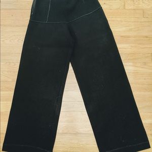 Sonja Marohn dark brown pants.